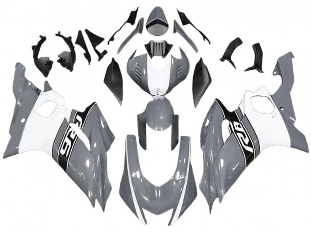 2017-2025 Yamaha YZF 600 R6 Motorcycle Fairings - Nardo Grey White Canada