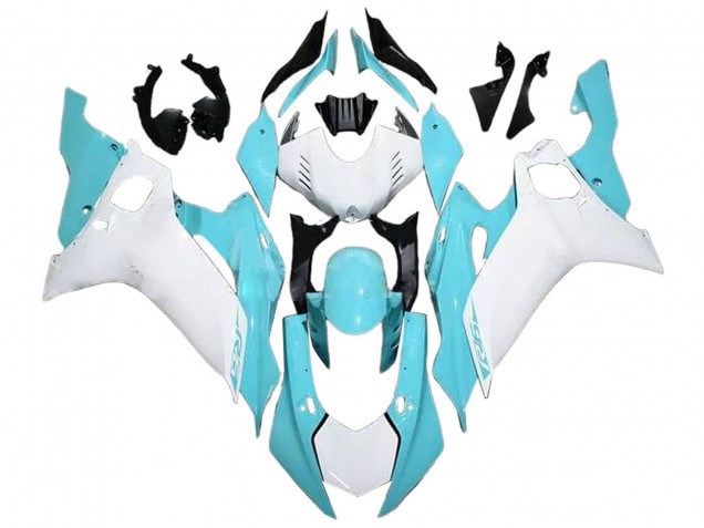 2017-2025 Yamaha YZF 600 R6 Motorcycle Fairings - White Light Blue Canada