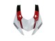 2017-2025 Yamaha YZF 600 R6 Motorcycle Fairings - White Red Black Semakin Didepan Canada