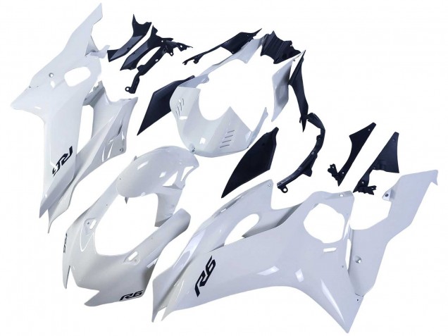 2017-2025 Yamaha YZF 600 R6 Motorcycle Fairings - White Canada