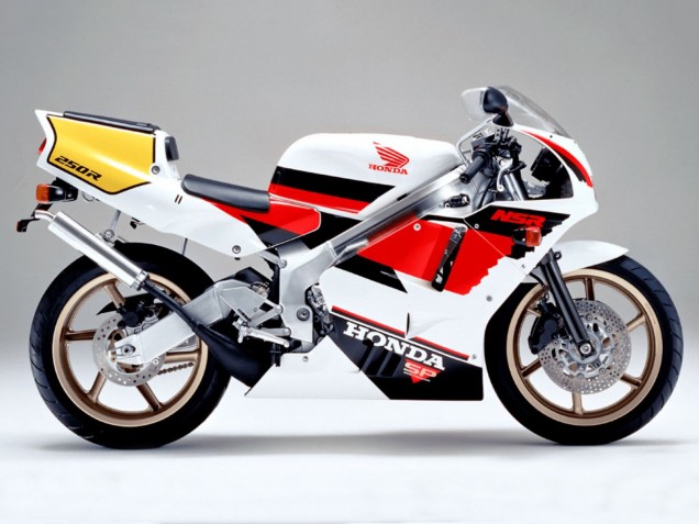 1990-1993 Honda NSR250R Motorcycle Fairings - White Red Yellow Black Canada