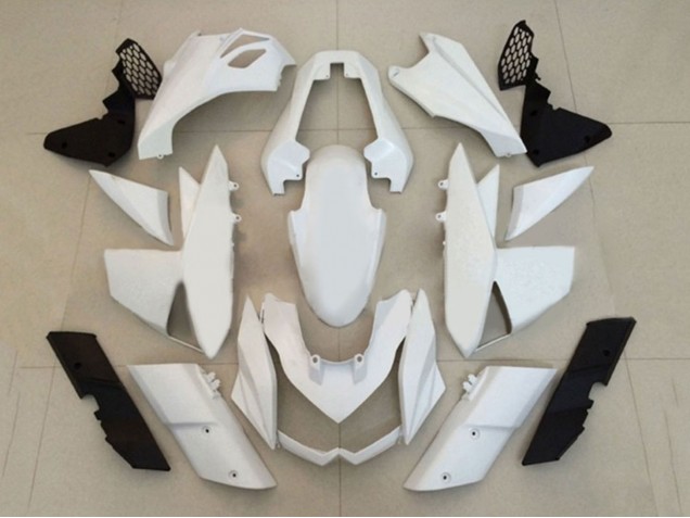 2010-2013 Kawasaki Z1000 Motorcycle Fairings - White Canada