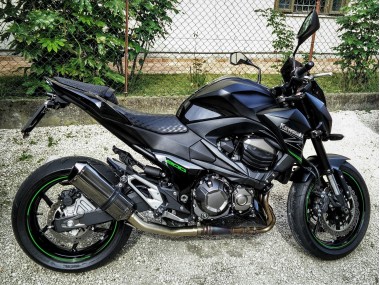 2014-2019 Kawasaki Z1000 Motorcycle Fairings - Black Green Canada
