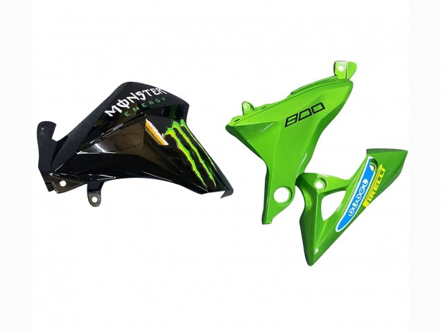 2013-2018 Kawasaki Z800 Motorcycle Fairings - Green Glossy Black Red Yellow Canada
