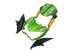2013-2018 Kawasaki Z800 Motorcycle Fairings - Green Glossy Black Red Yellow Canada