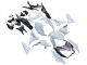 2013-2018 Kawasaki Z800 Motorcycle Fairings - White Green Silver Black Canada