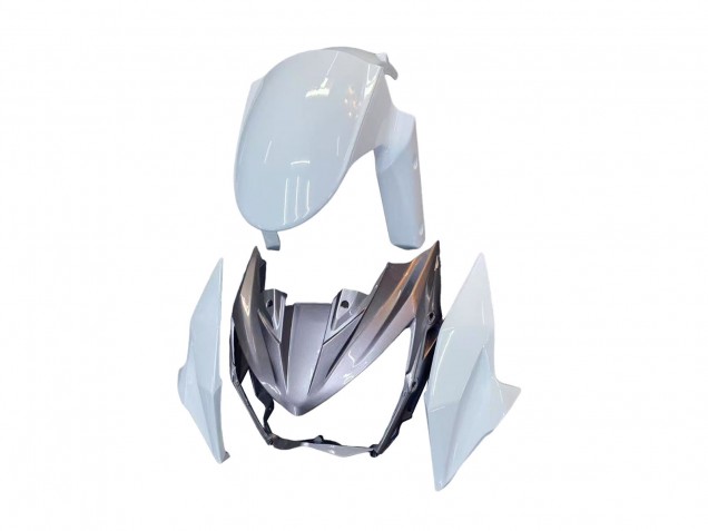 2013-2018 Kawasaki Z800 Motorcycle Fairings - White Green Silver Black Canada