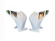 2013-2018 Kawasaki Z800 Motorcycle Fairings - White Green Silver Black Canada