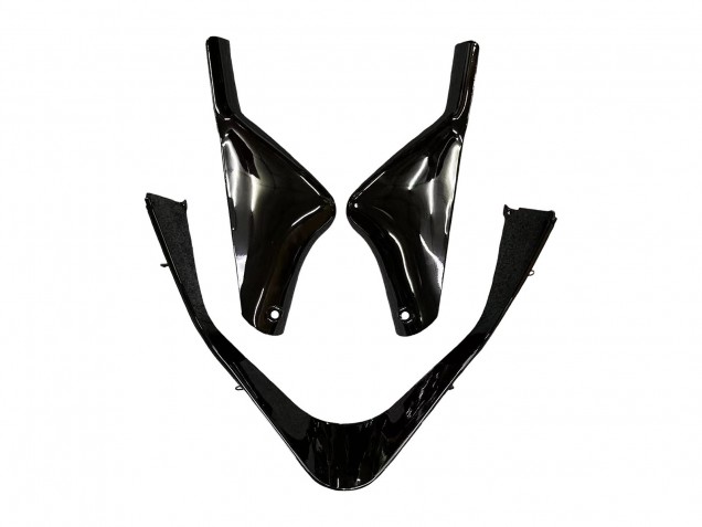 2000-2001 Kawasaki ZX9R Motorcycle Fairings - Glossy Black Blue Flame White Canada