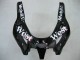 2000-2001 Kawasaki ZX9R Motorcycle Fairings - Glossy Black White West Canada