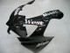 2000-2001 Kawasaki ZX9R Motorcycle Fairings - Glossy Black White West Canada