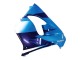 2000-2001 Kawasaki ZX9R Motorcycle Fairings - Blue Black Canada