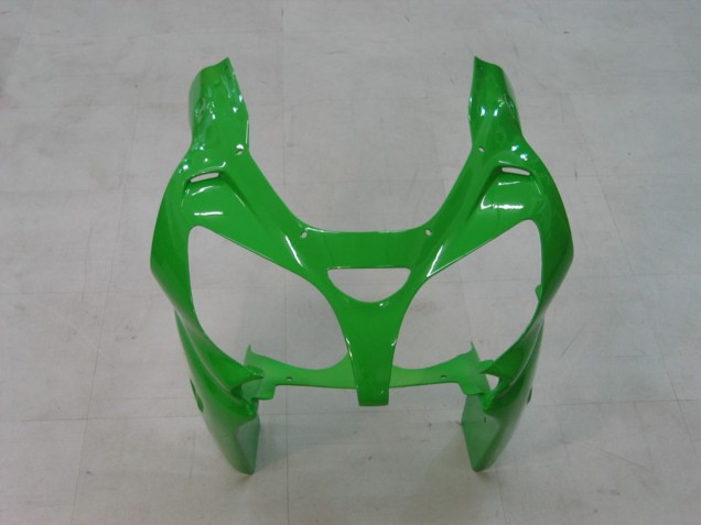 2000-2001 Kawasaki ZX9R Motorcycle Fairings - Green Silver Black Canada