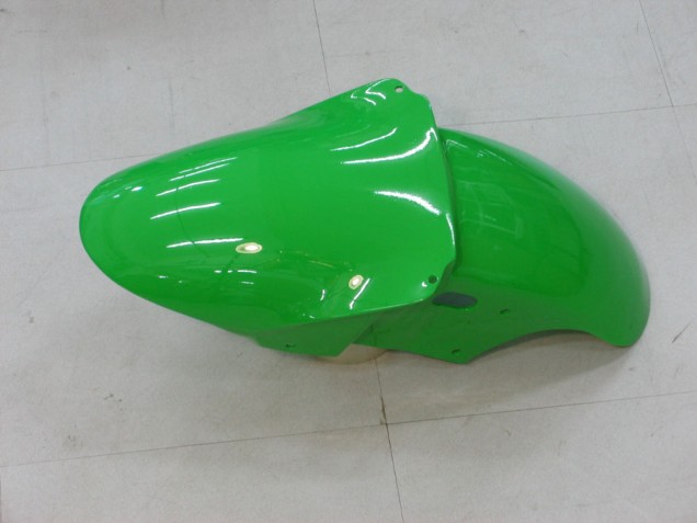 2000-2001 Kawasaki ZX9R Motorcycle Fairings - Green Silver Black Canada