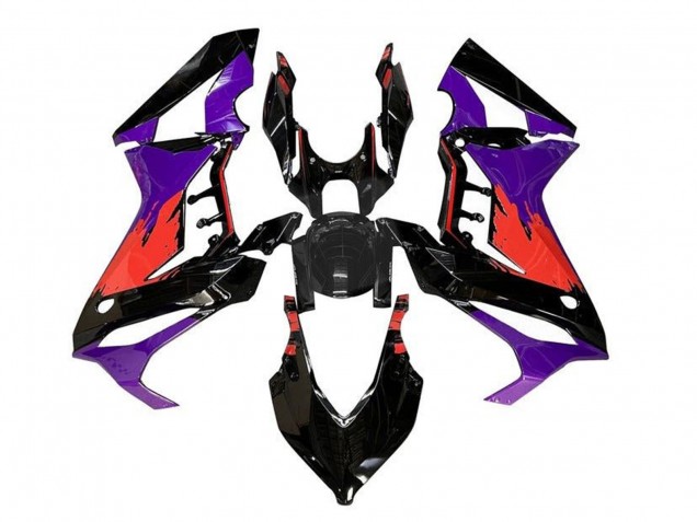 2019-2020 Honda CBR650R Motorcycle Fairings - Purple Red Glossy Black Canada