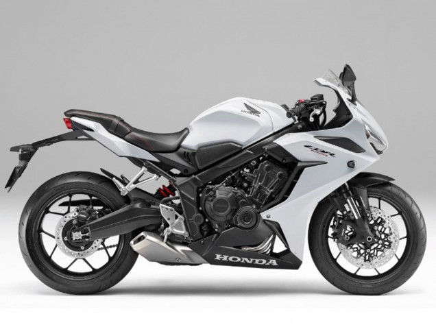 2021-2023 Honda CBR650R Motorcycle Fairings - Matte White Canada