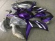 2015-2018 Yamaha YZF R3/R25 Motorcycle Fairings - White Purple Matte Black Canada