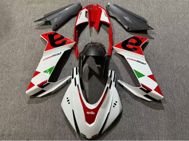 2020-2024 Aprilia RS660 Motorcycle Fairings - White Red Black Carbon Fiber Green Canada