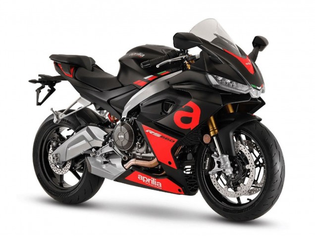 2020-2024 Aprilia RS660 Motorcycle Fairings - Matte Black Red Canada