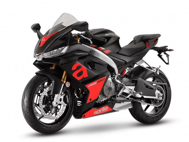 2020-2024 Aprilia RS660 Motorcycle Fairings - Matte Black Red Canada
