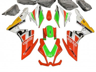 2009-2015 Aprilia RSV4 1000 Motorcycle Fairings - Red Green White Yellow Canada