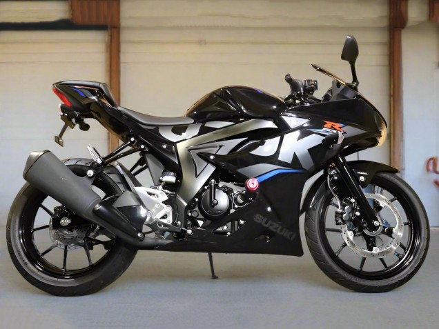 2017-2025 Suzuki GSXR125 Motorcycle Fairings - Black Silver Blue Canada