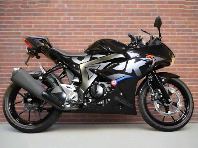 2017-2025 Suzuki GSXR125 Motorcycle Fairings - Black Silver Blue Canada