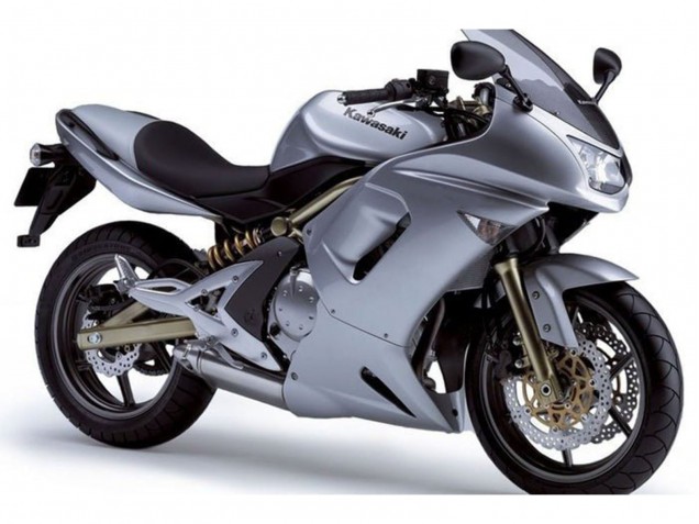 2006-2008 Kawasaki Ninja 650 EX650 Motorcycle Fairings - Metallic Silver Canada