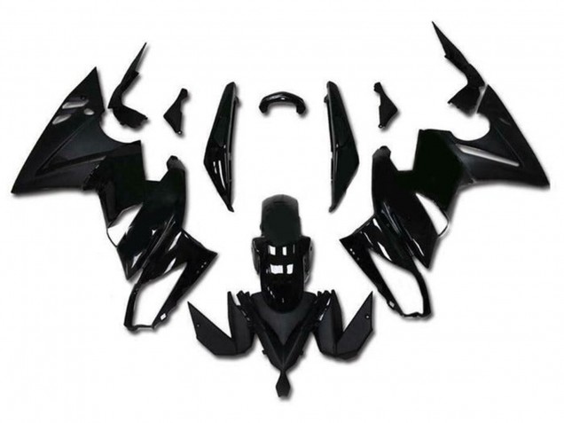 2009-2011 Kawasaki Ninja 650 EX650 Motorcycle Fairings - Glossy Black Matte Black Canada