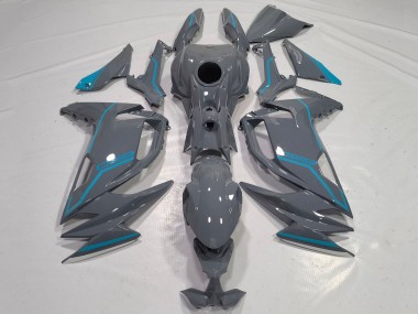 2020-2025 Kawasaki Ninja 650 EX650 Motorcycle Fairings - Grey Blue Canada