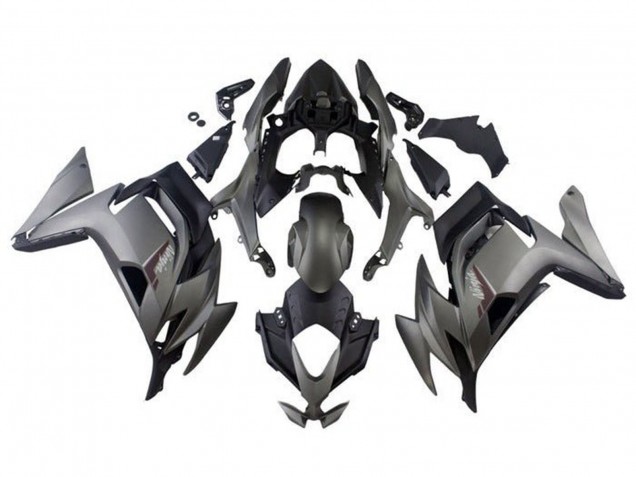 2020-2025 Kawasaki Ninja 650 EX650 Motorcycle Fairings - Matte Grey Matte Black Canada