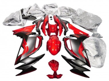 2020-2025 Kawasaki Ninja 650 EX650 Motorcycle Fairings - Red Matte Black Canada