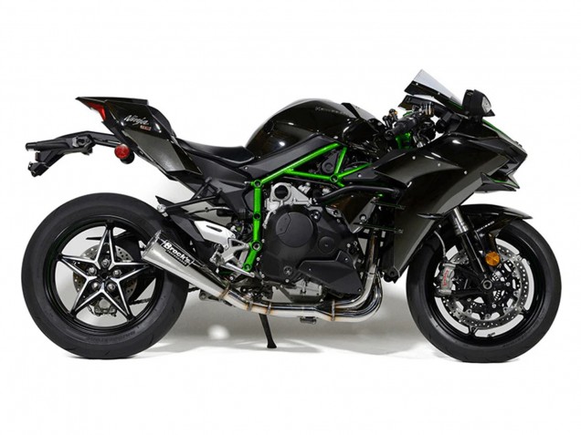 2015-2022 Kawasaki Ninja H2 Motorcycle Fairings - Black Canada