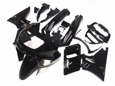 1993-2007 Kawasaki ZZR400 Motorcycle Fairings - Glossy Black Canada