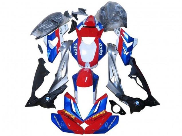 2015-2016 BMW S1000RR Motorcycle Fairings - Silver Red Blue Black Canada