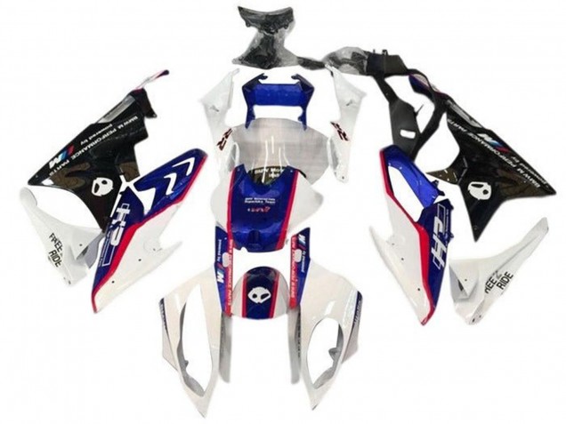 2015-2016 BMW S1000RR Motorcycle Fairings - White Blue Red Alien Canada