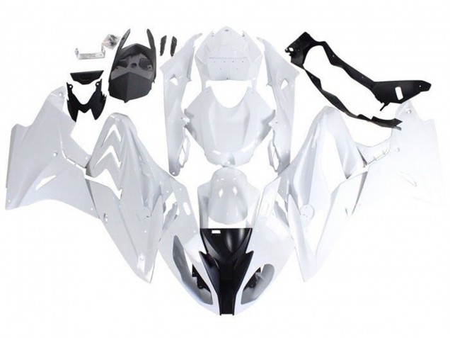 2015-2016 BMW S1000RR Motorcycle Fairings - White Canada