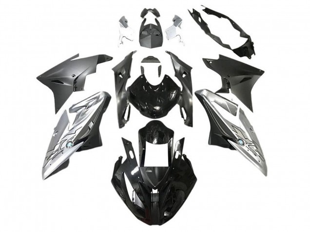 2015-2016 BMW S1000RR Motorcycle Fairings - Silver Glossy Black Matte Black Canada
