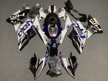 2017-2018 BMW S1000RR Motorcycle Fairings - White Blue Black Tyco Canada