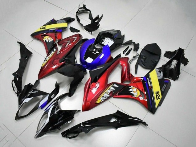 2017-2018 BMW S1000RR Motorcycle Fairings - Yellow Blue Red Black Shark Canada
