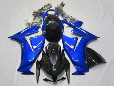 2012-2016 Honda CBR1000RR Bike Fairings - Blue Glossy Black Canada