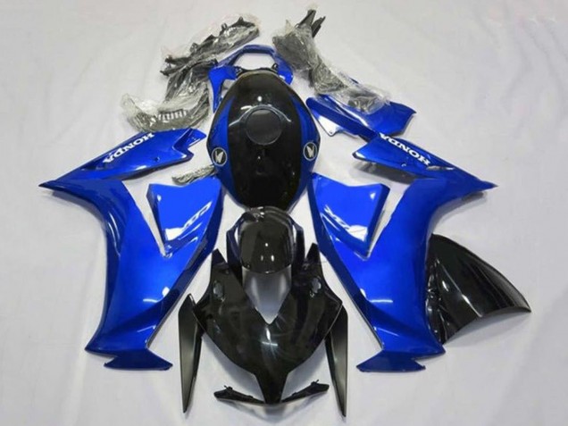 2012-2016 Honda CBR1000RR Bike Fairings - Blue Glossy Black Canada