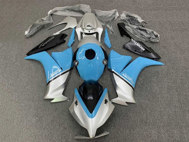 2012-2016 Honda CBR1000RR Motorcycle Fairings - Light Blue Silver Black Canada