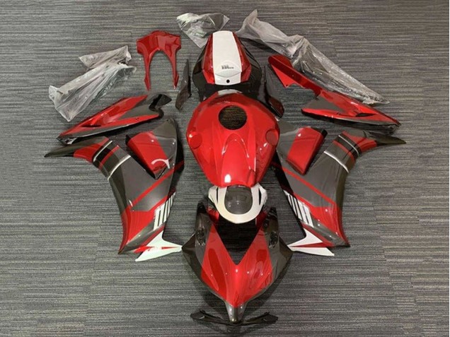 2012-2016 Honda CBR1000RR Motorcycle Fairings - Red Grey White Canada