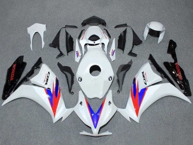 2012-2016 Honda CBR1000RR Motorcycle Fairings - White Red Blue Glossy Black HRC Canada