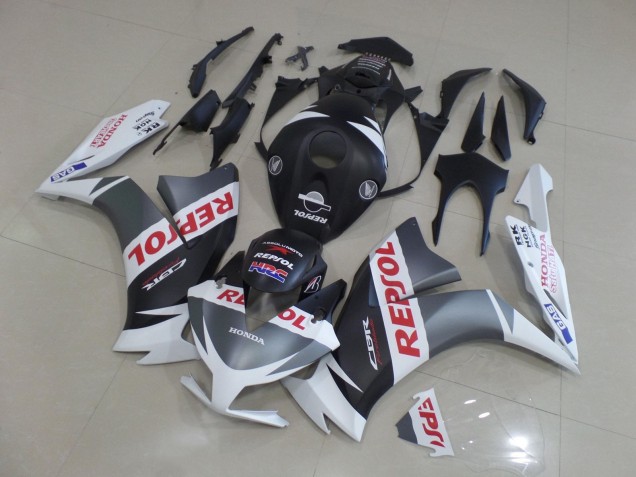 2012-2016 Honda CBR1000RR Motorcycle Fairings - White Silver Matte Black Red Repsol Canada