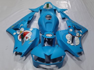 2013-2023 Honda CBR600RR Motorcycle Fairings - Light Blue Doraemon Canada