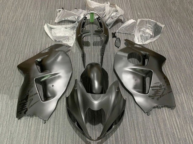 1996-2007 Suzuki GSXR 1300 Hayabusa Motorcycle Fairings - Matte Grey Black Canada