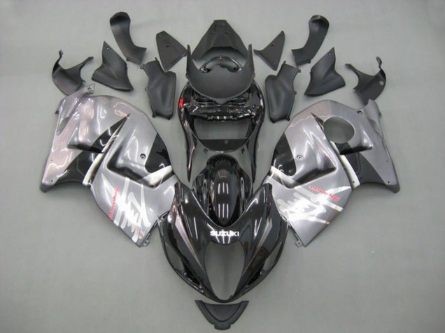1996-2007 Suzuki GSXR 1300 Hayabusa Motorcycle Fairings - Black Grey Silver Canada