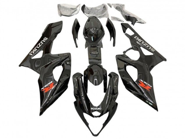 2005-2006 Suzuki GSXR 1000 Motorcycle Fairings - Glossy Black Red Grey Canada